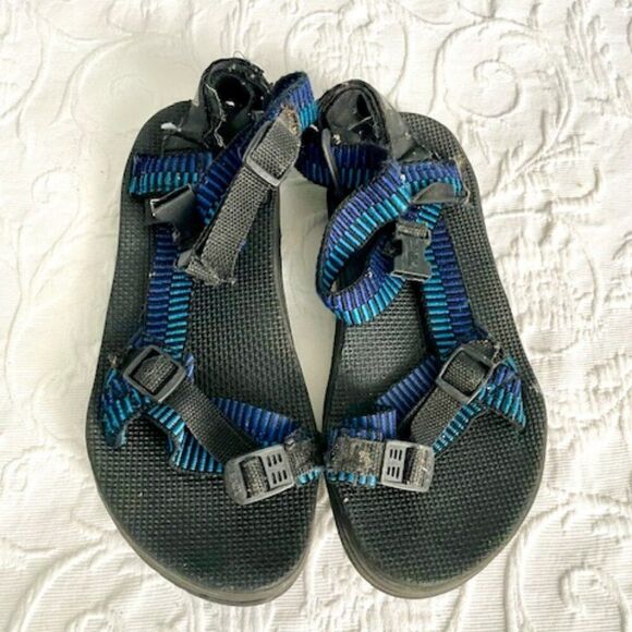 Teva Blue Hike Kayak Water Shoes Sandals 8 - Picture 1 of 5